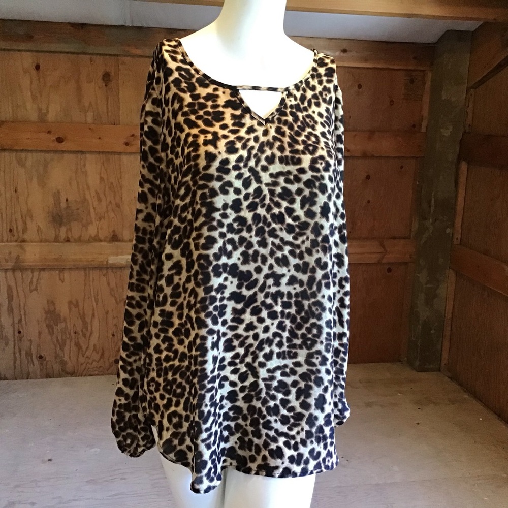 Torrid Tunic Top Leopard Print